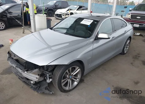2019 BMW 430I Gran Coupe from USA, damaged, VIN WBA4J1C54KBM13295